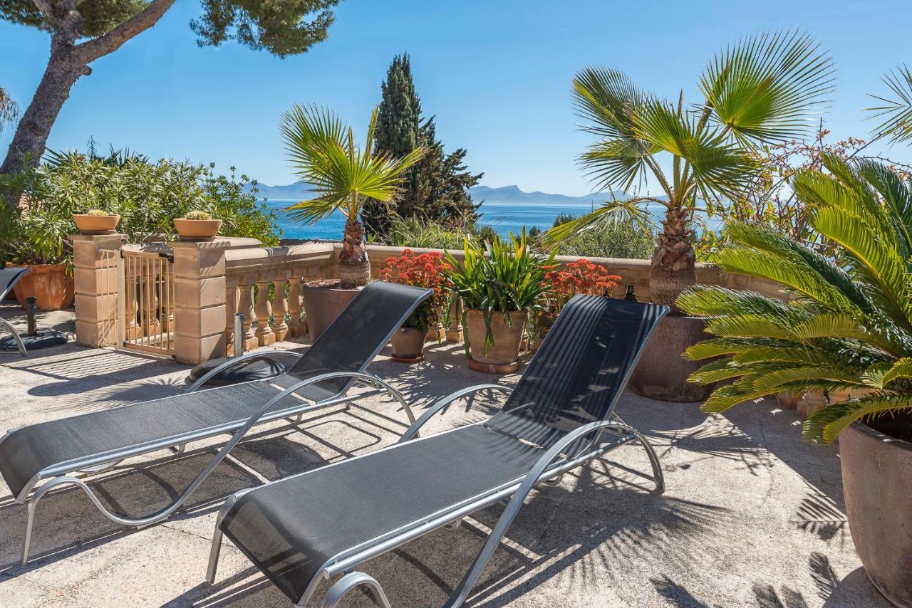 Villa Cami De Aucanada Alcúdia Esterno foto